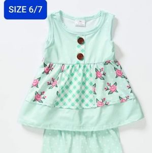 Short sleeved shorts set